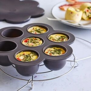 Pampered Chef Silicone Egg Bites Mold